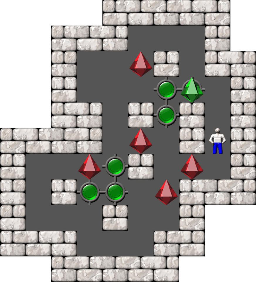 Sokoban Kevin 19 level 60